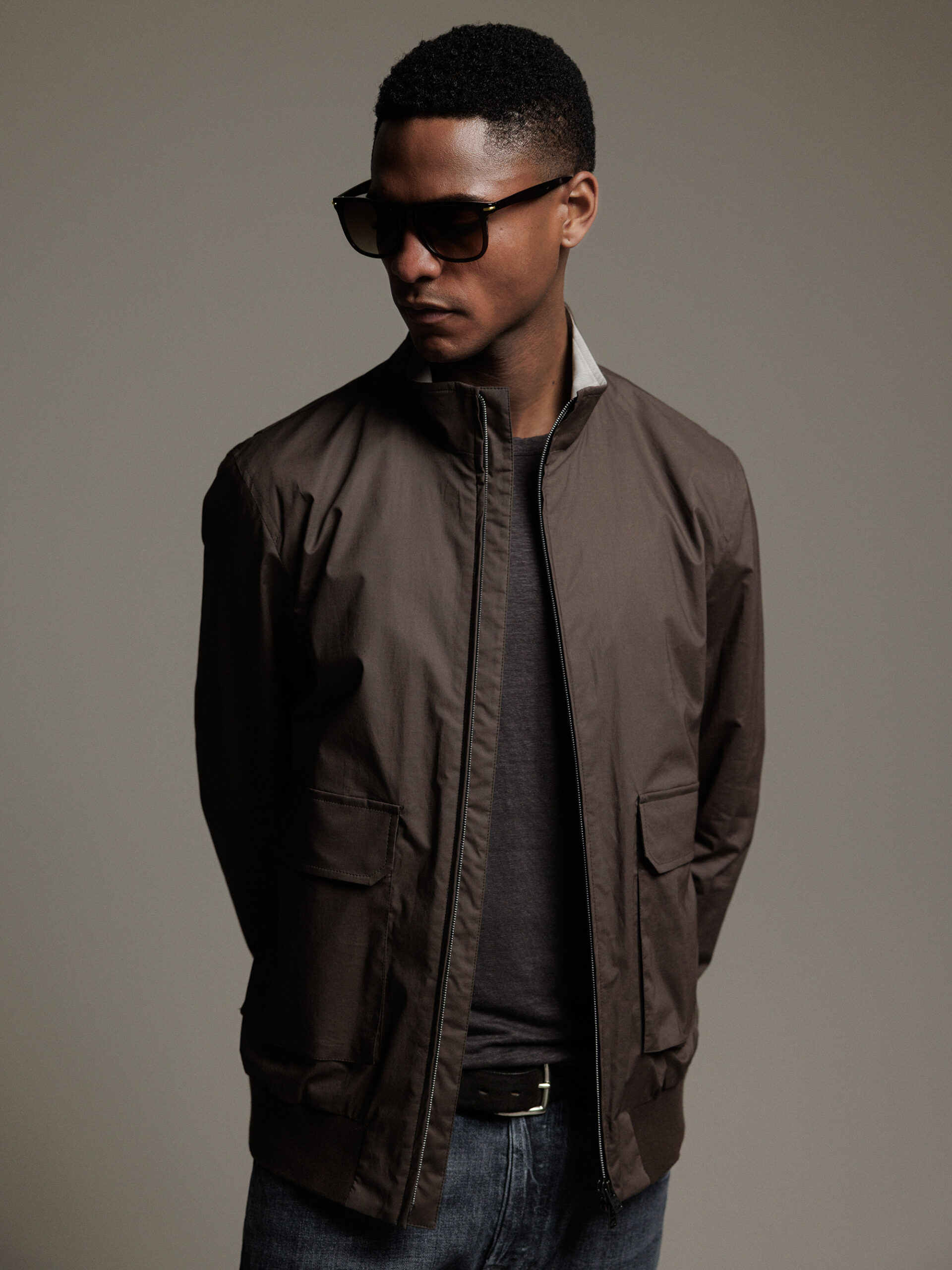 HERNO Blouson Herren (8800 D BRAUN)