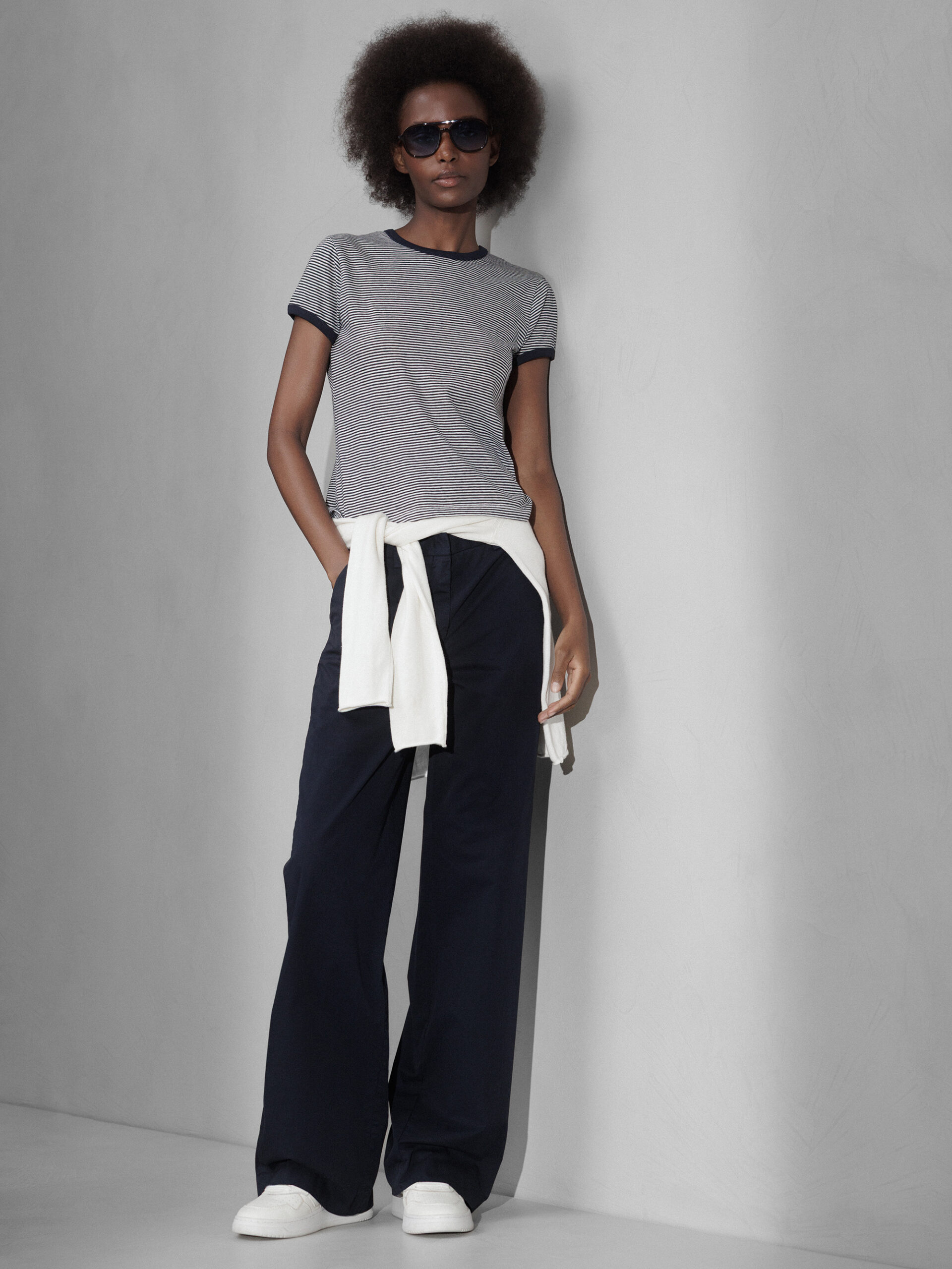 DANIELS Hose aus Baumwolle Damen (NAVY)