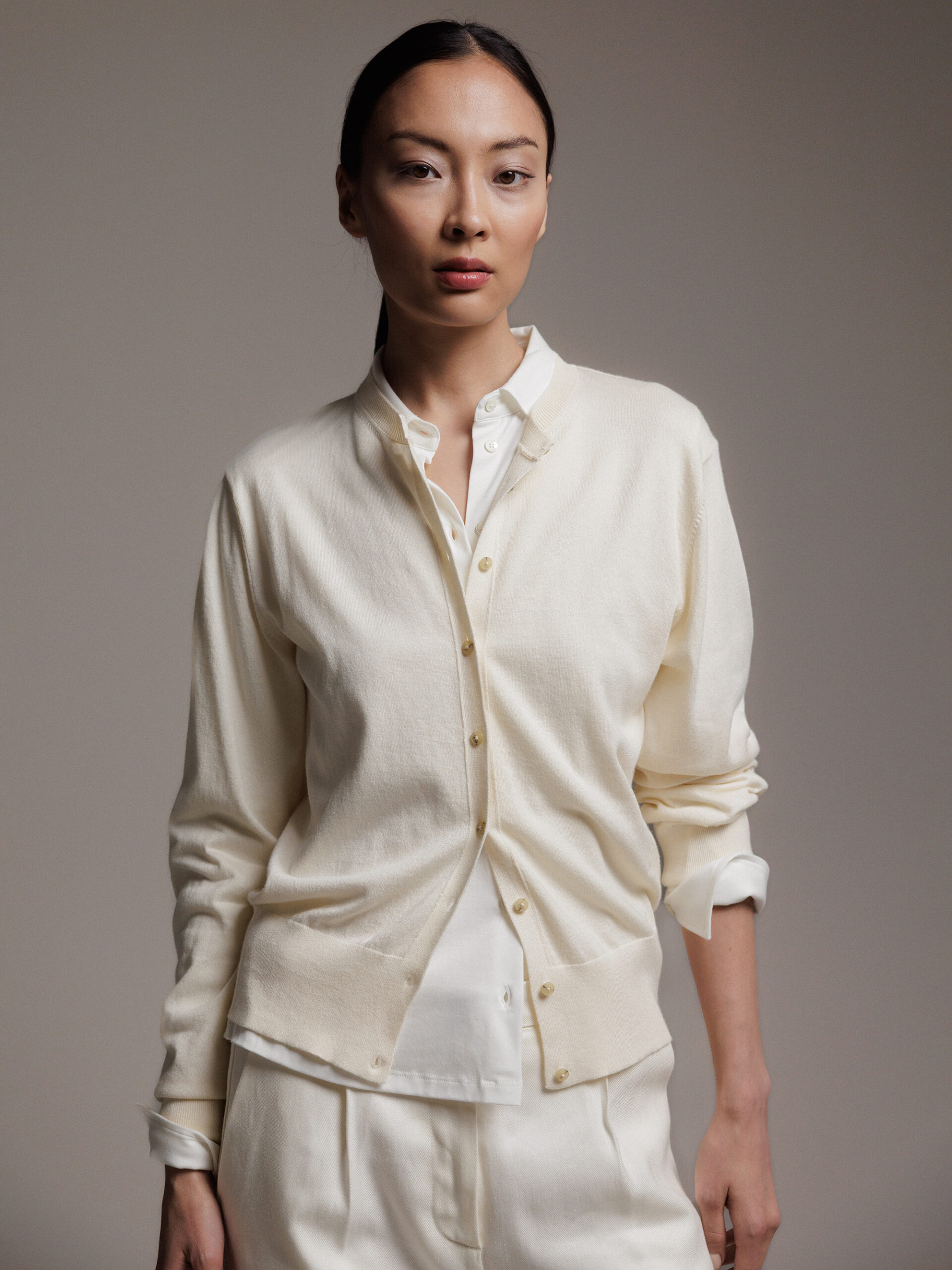 ARMEDANGELS Strickjacke aus Baumwolle Damen (1609 ECRU)