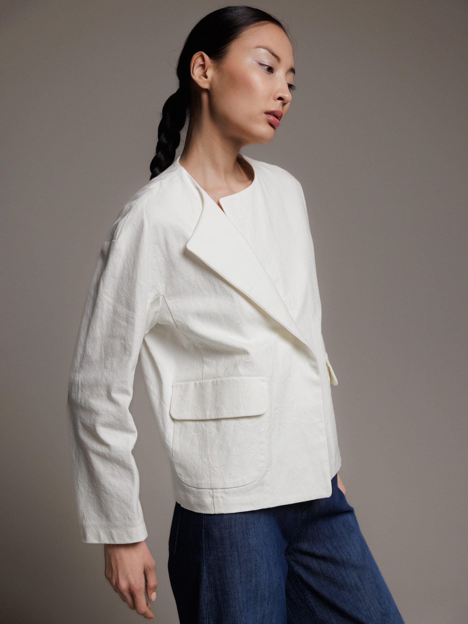 LIS LAREIDA Blazer Damen (110 WEISS)