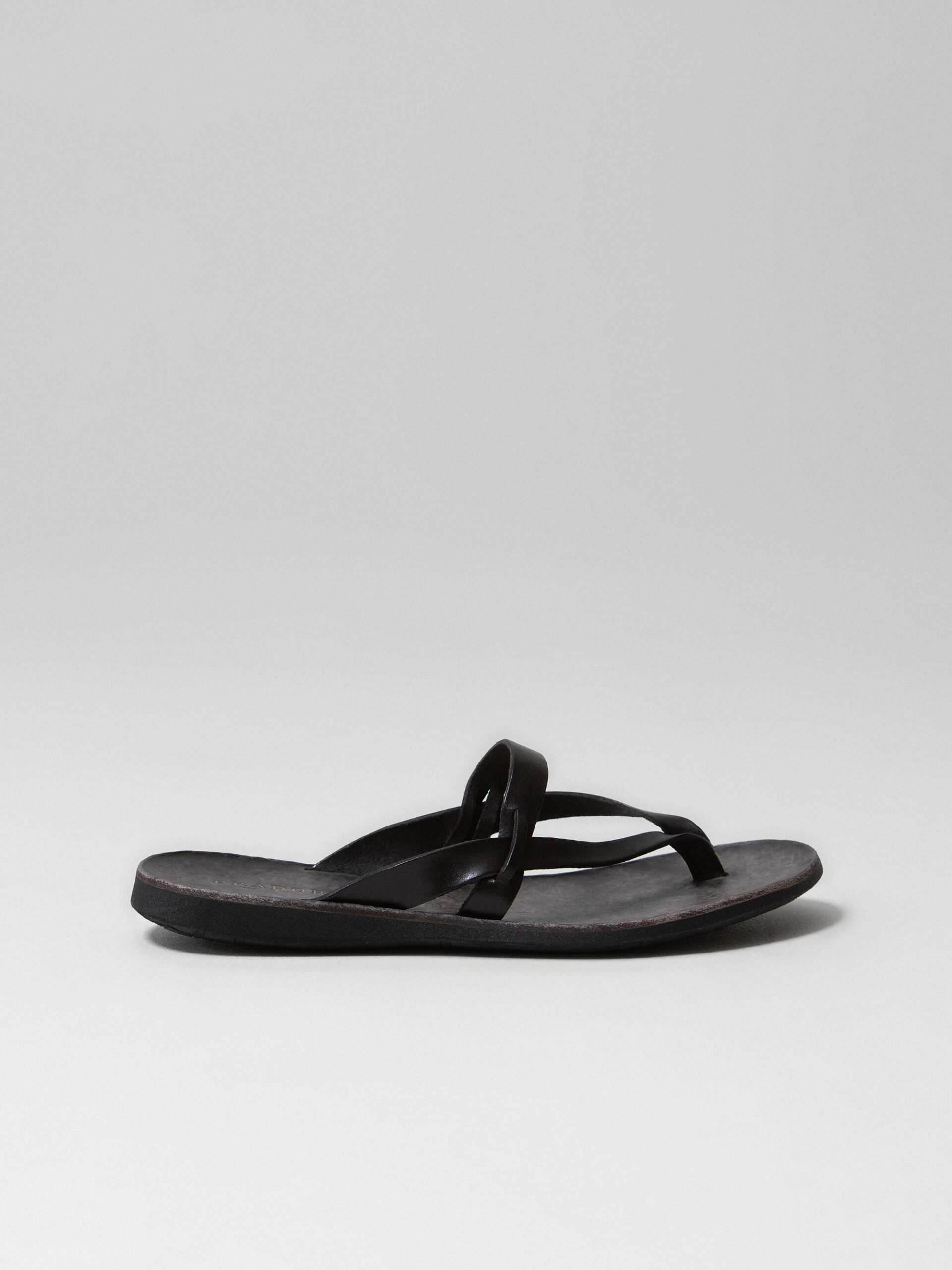 BRADOR Sandalen aus Leder mit T-Steg Damen (TDM)