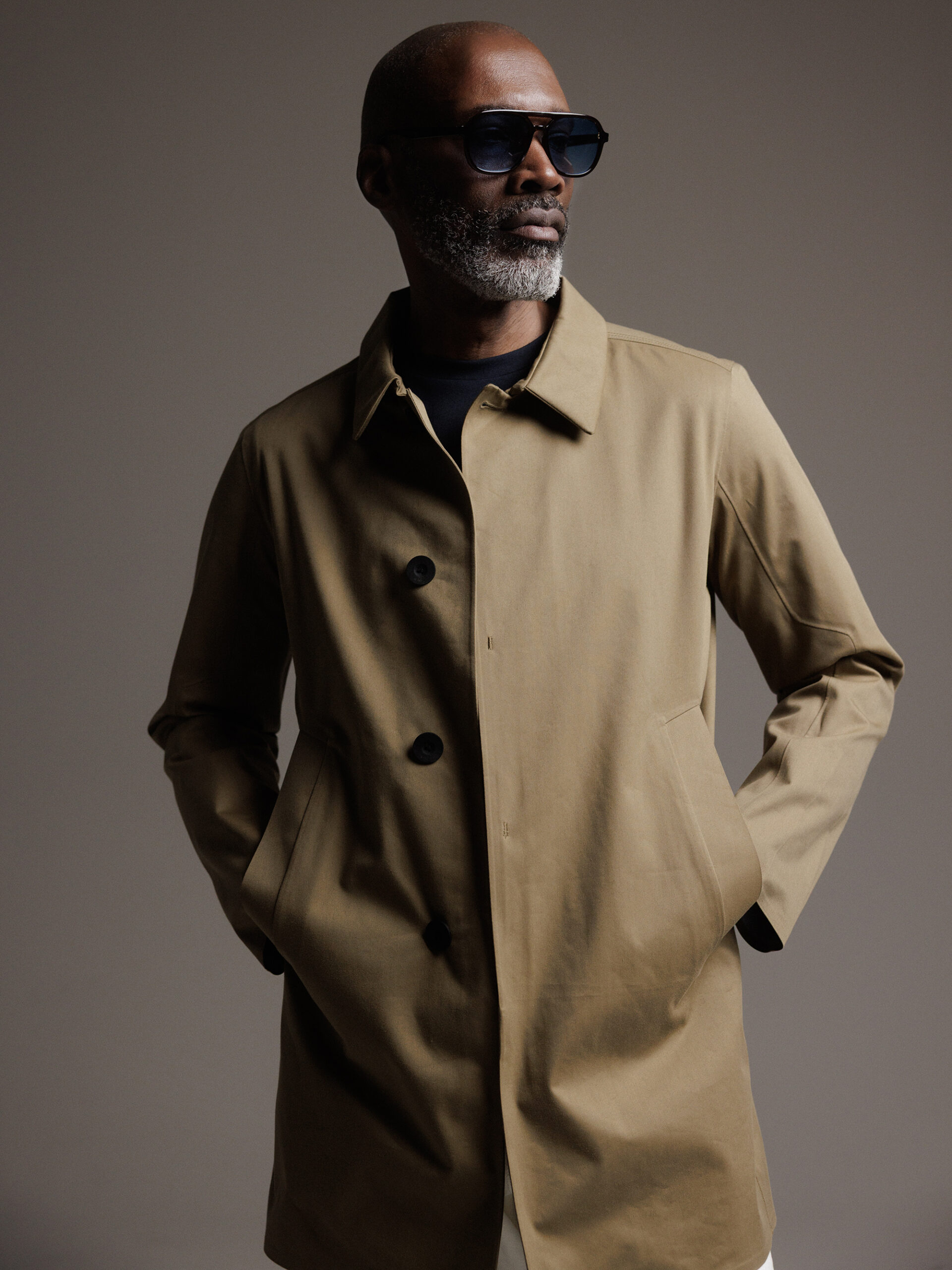 G-LAB Trenchcoat Herren (132 D SAND)