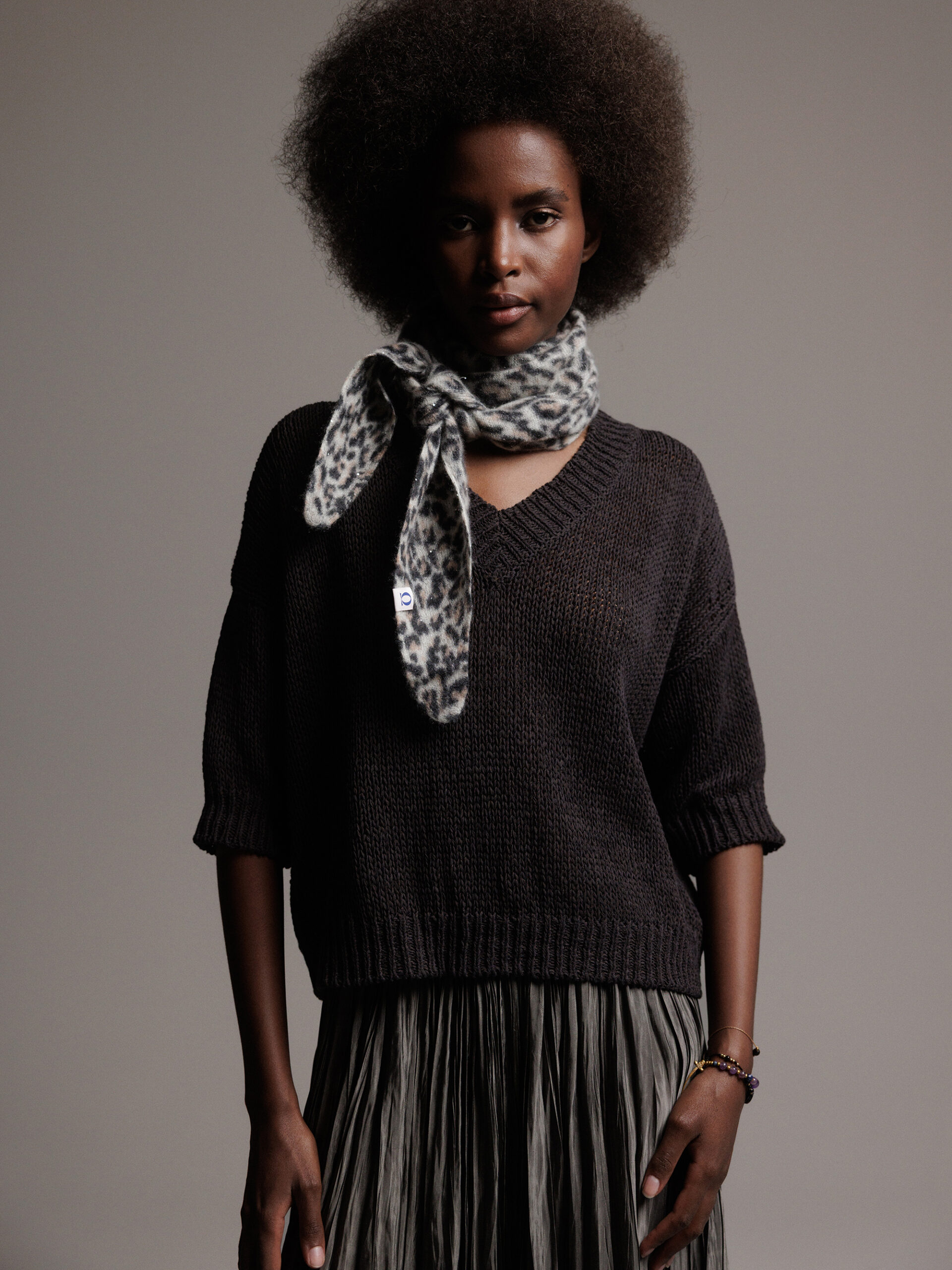 PUR SCHOEN Schal aus Cashmere Damen (6321 NATURAL NOUGAT)