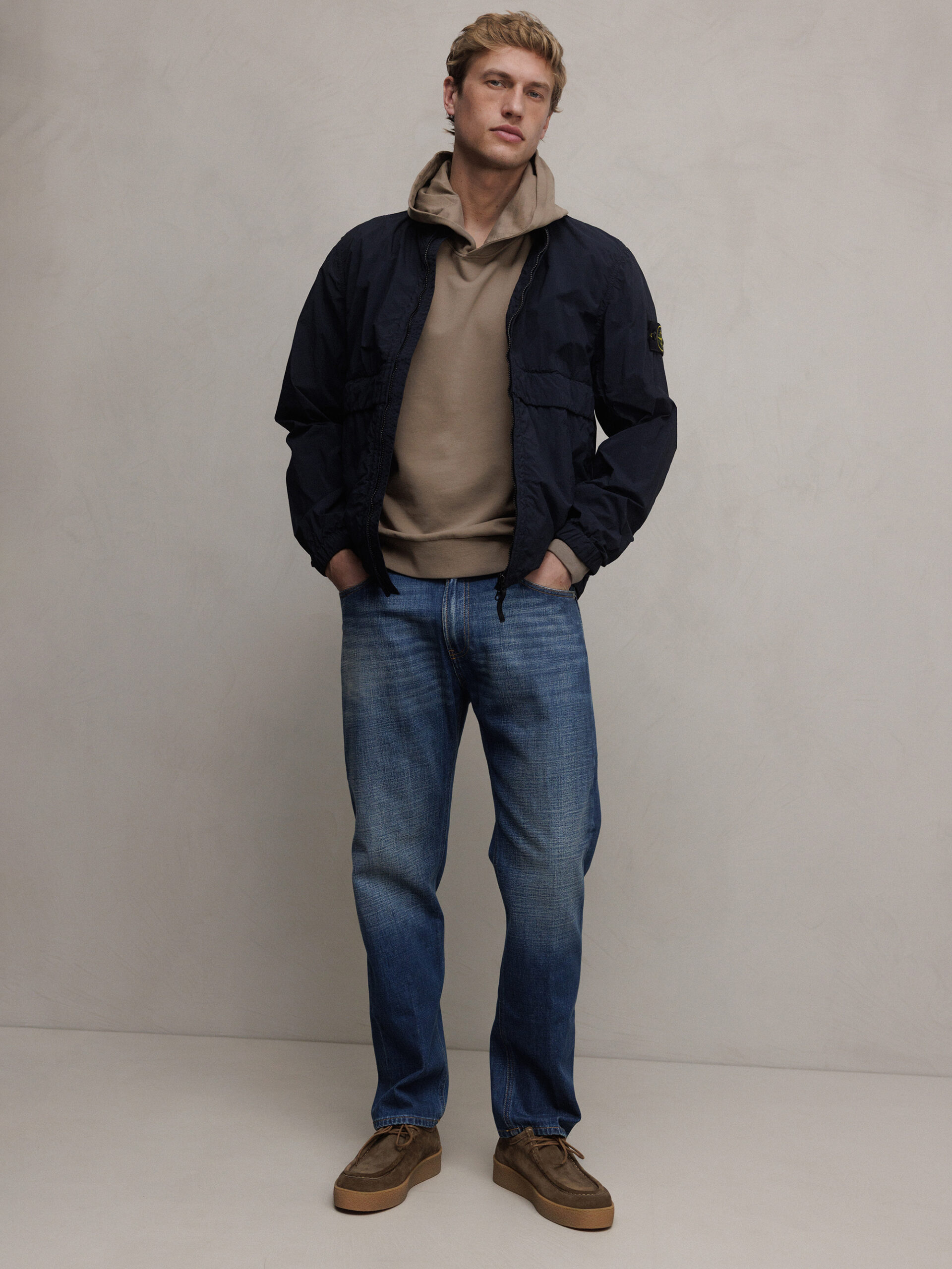 GRIFONI Regular Fit Jeans Herren (BLUE VINTAGE)