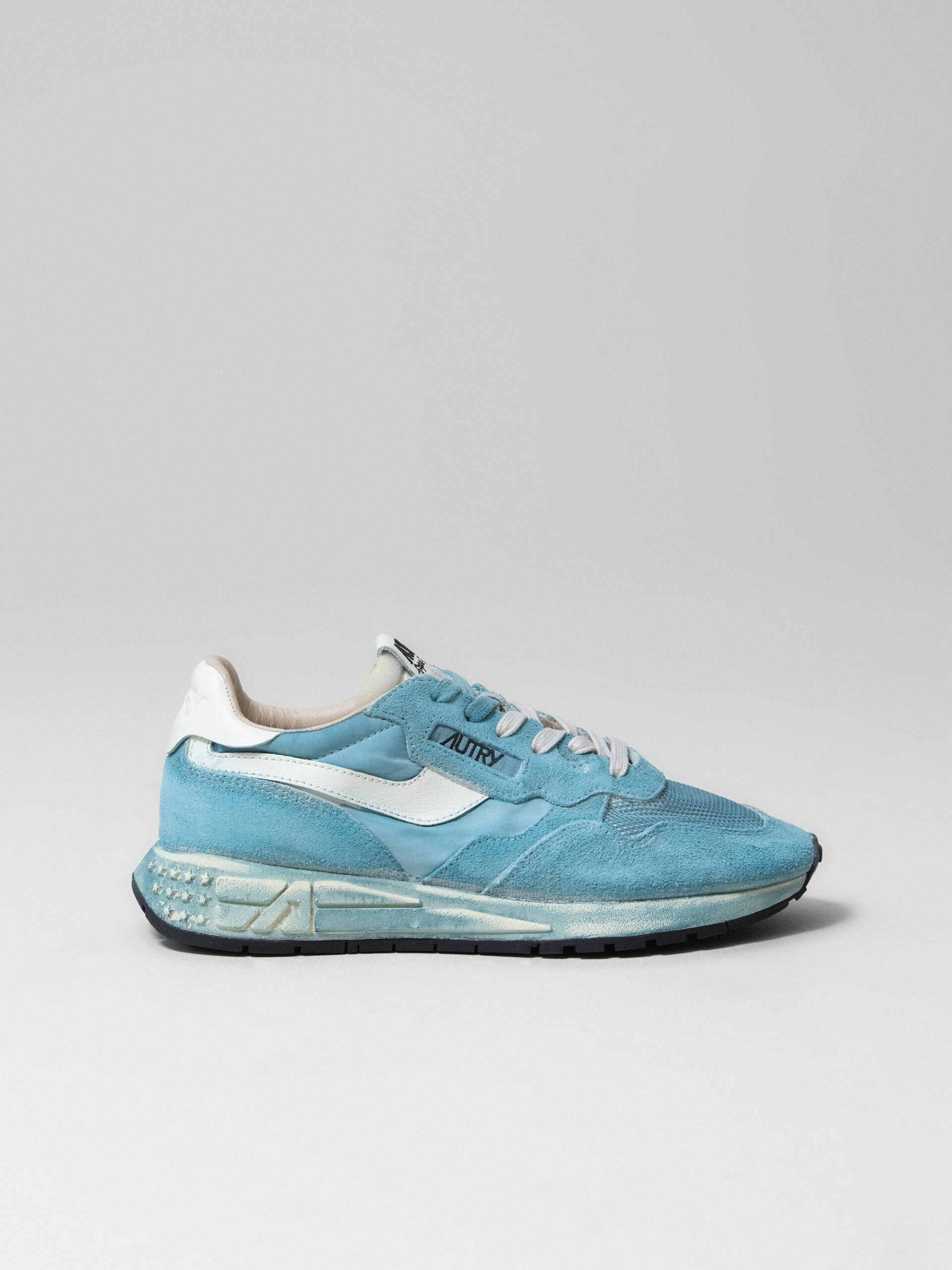 AUTRY Sneaker aus Veloursleder Damen (YS03 WHITE/BLEU)