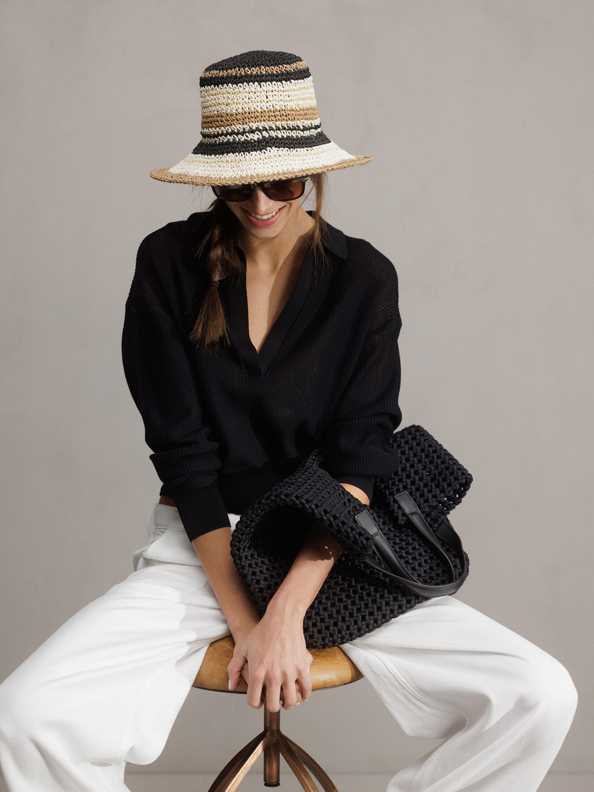 BARTS Hut aus Papier Damen (BLACK)