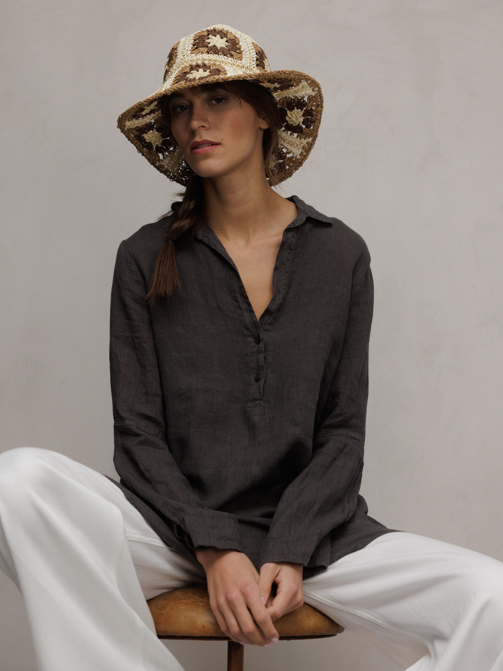 BARTS Hut aus Papier Damen (LT BROWN)