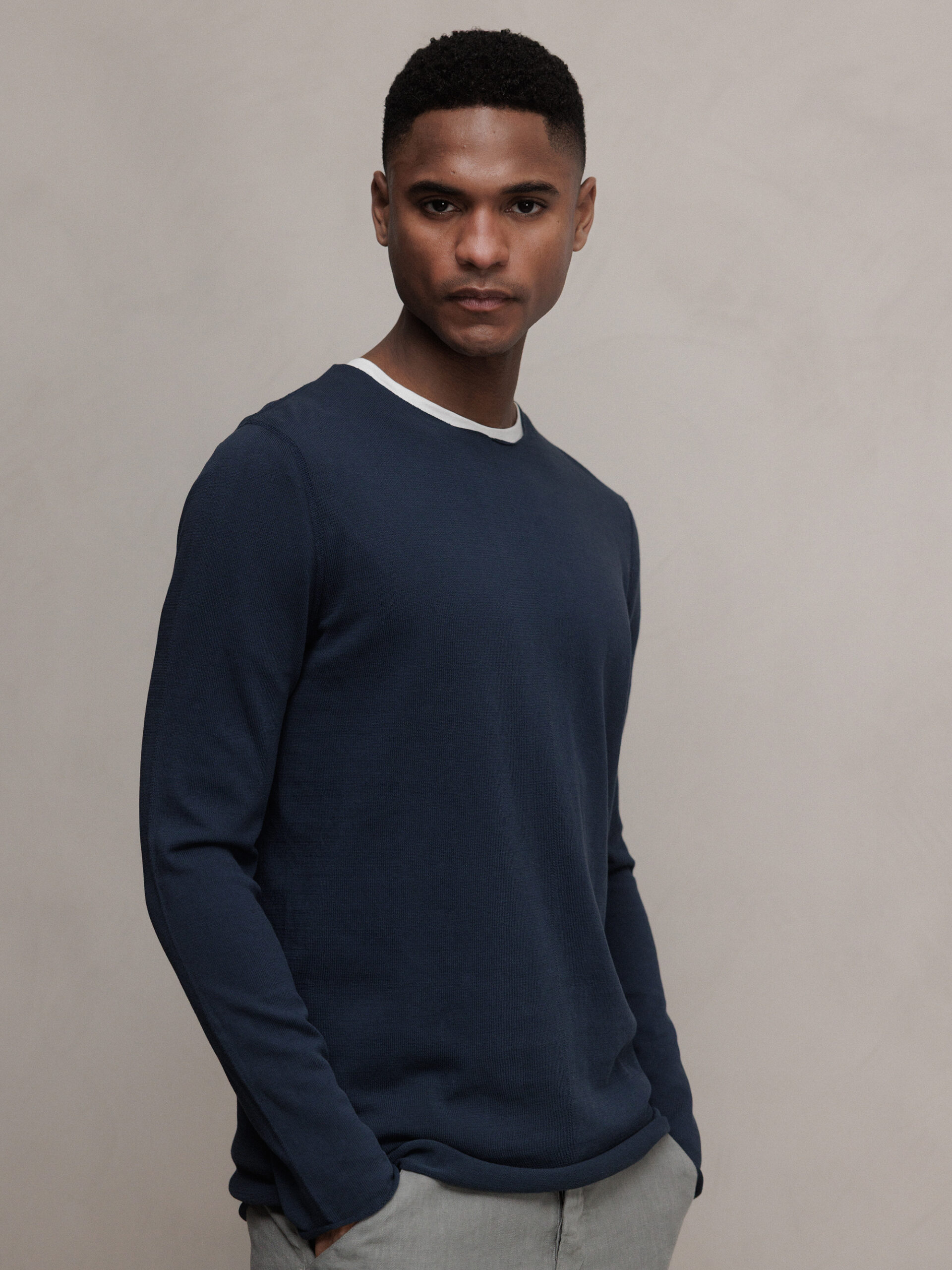 HANNES ROETHER Pullover aus Baumwolle Herren (TORNADO)