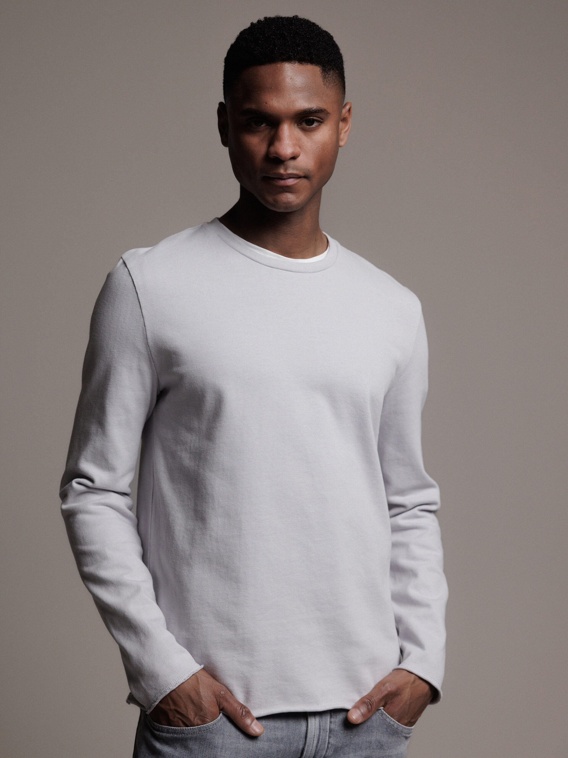 DANIELS Sweatshirt aus Baumwolle Herren (L.GREY)