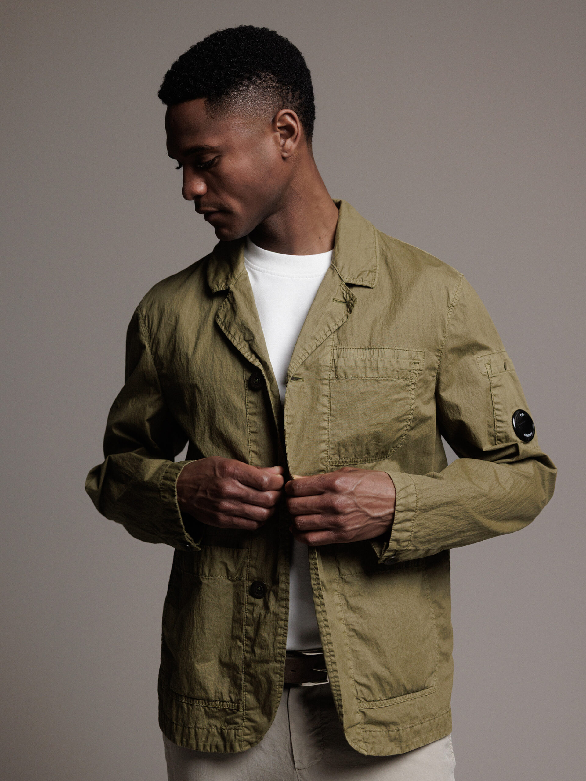 C.P. COMPANY Blouson Herren (644 DRIED HERB MILITARY)