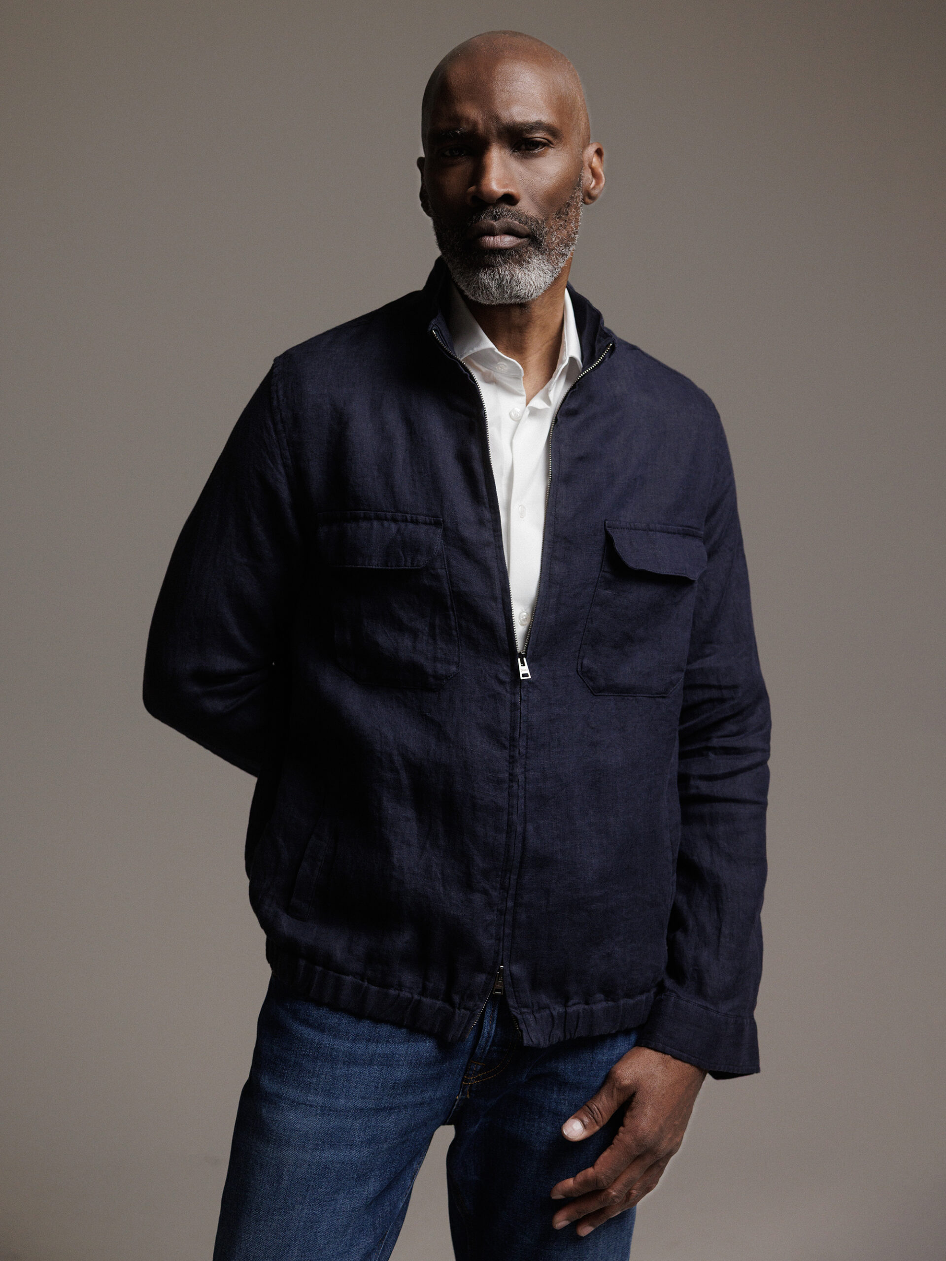 HERNO Blouson Herren (9200 NAVY)