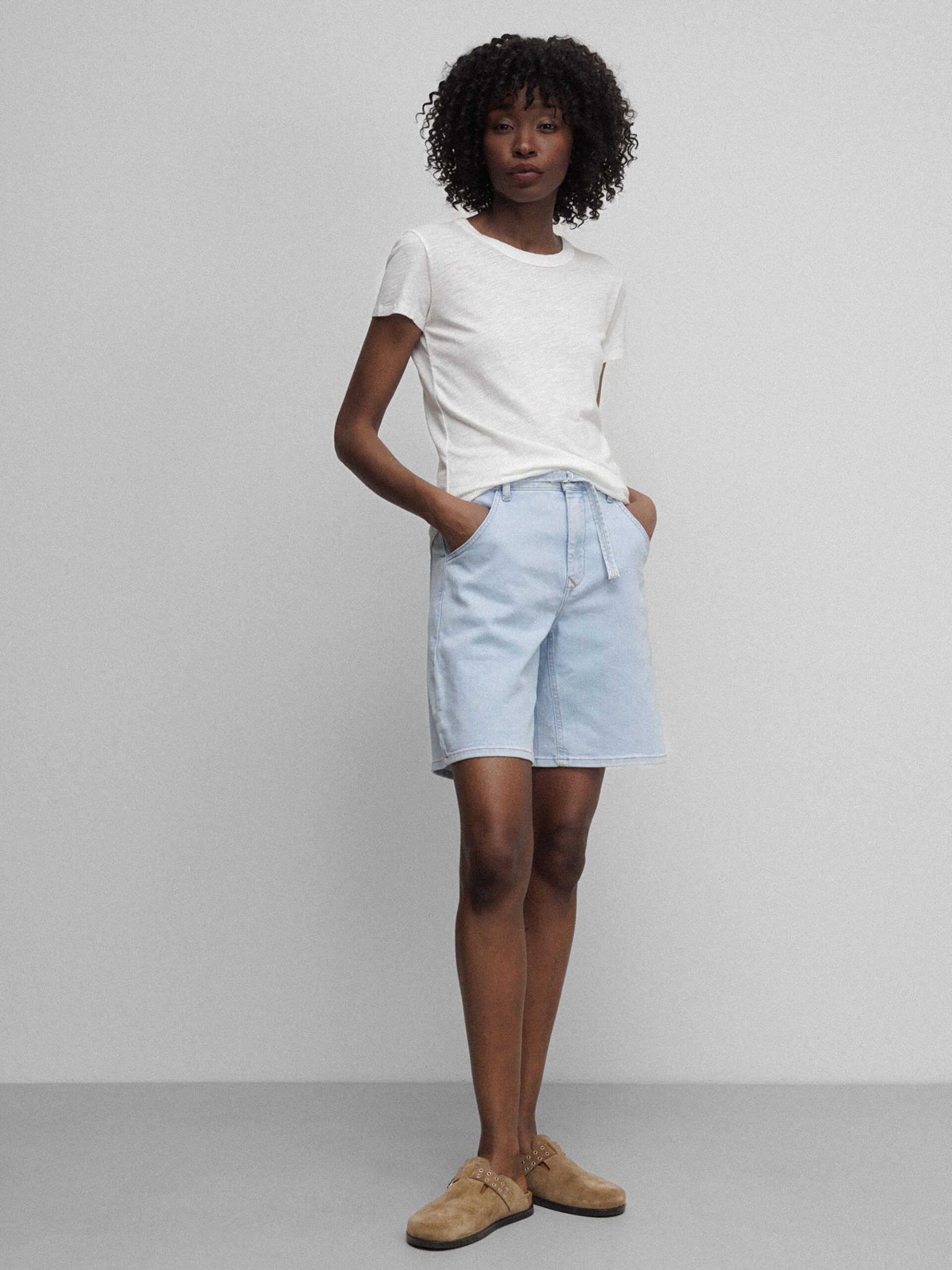 DAWN Bermudas Damen (214 LT BLUE)