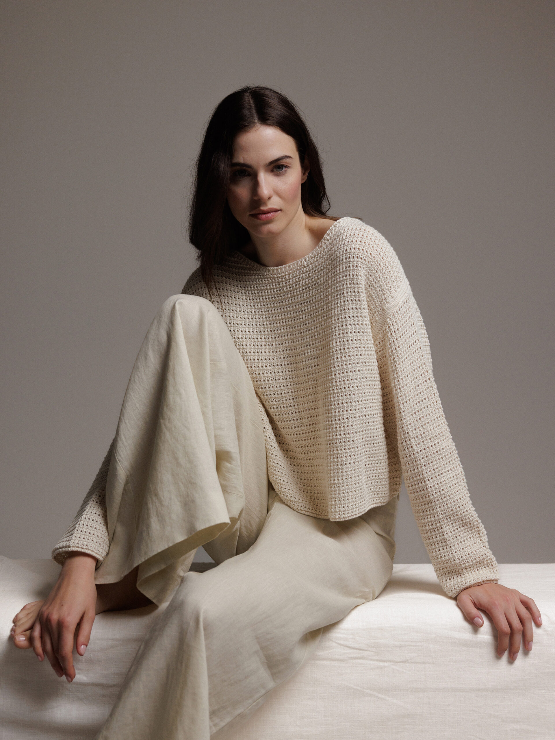 DRYKORN Pullover aus Baumwolle Damen (1904 OFF WHITE)