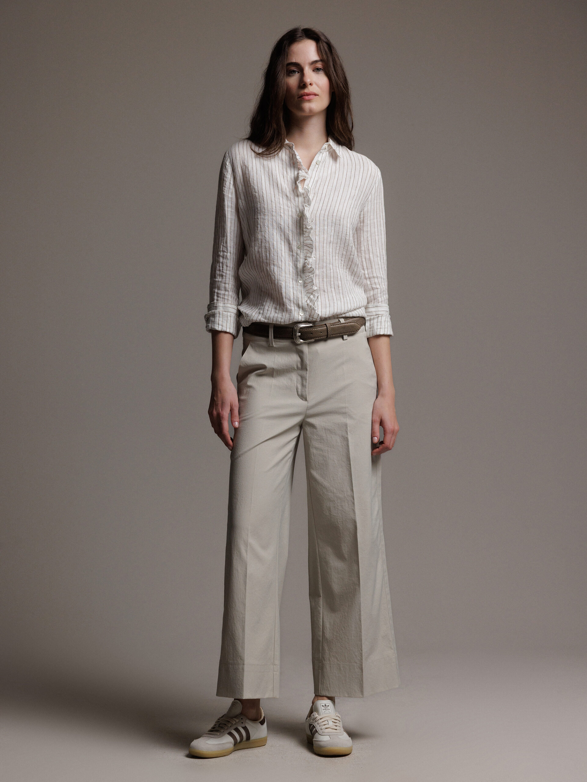 CAMBIO Cropped Hose Damen (033 KITT)