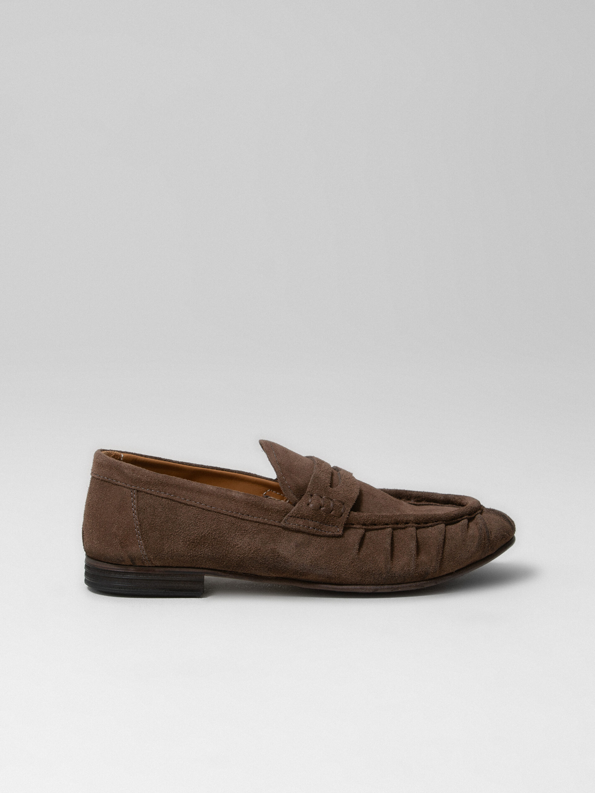 PAWELK ́S Loafers aus Veloursleder Damen (CACAO)