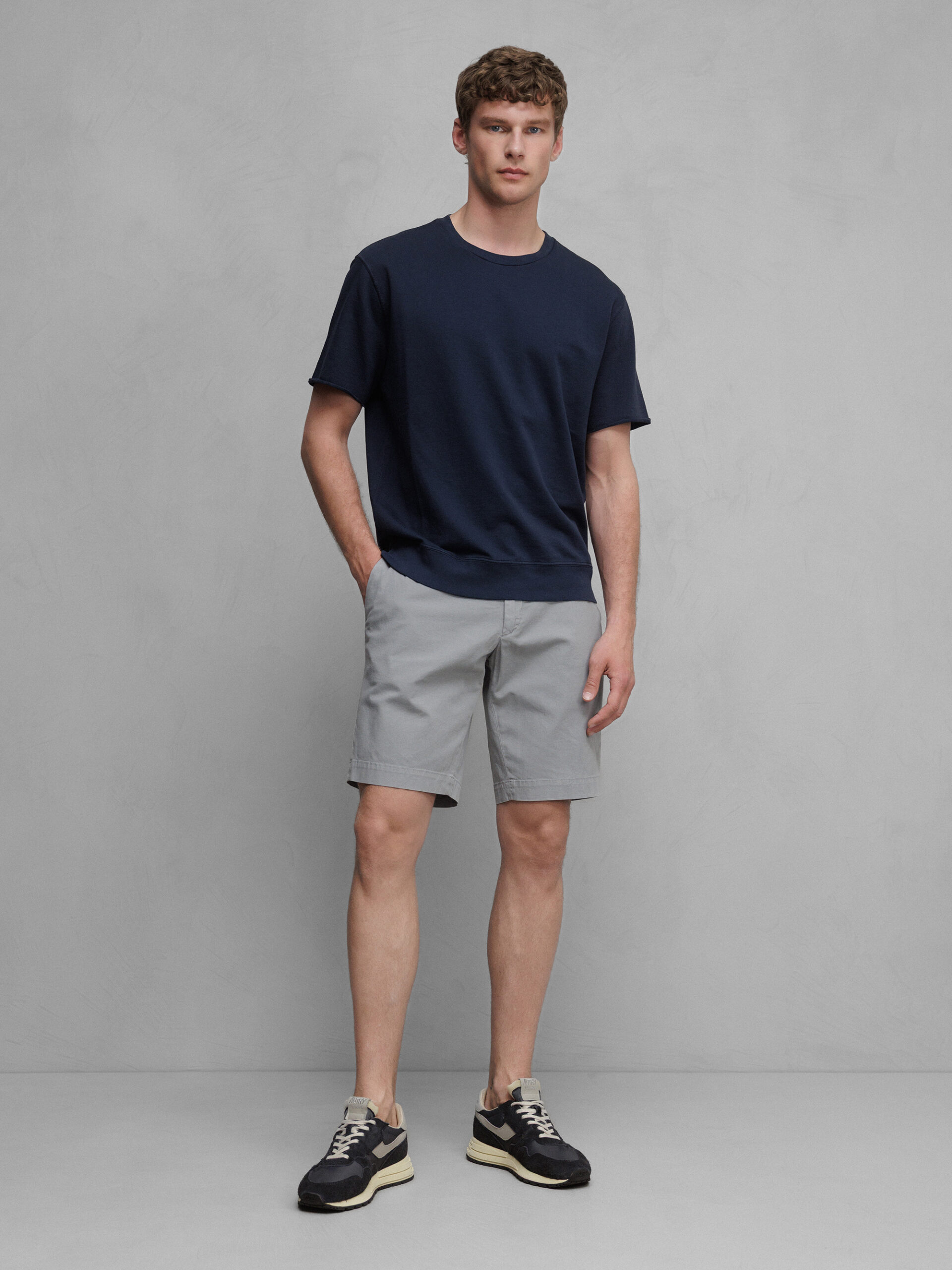 GTA Shorts aus Baumwolle Herren (923H STONE)