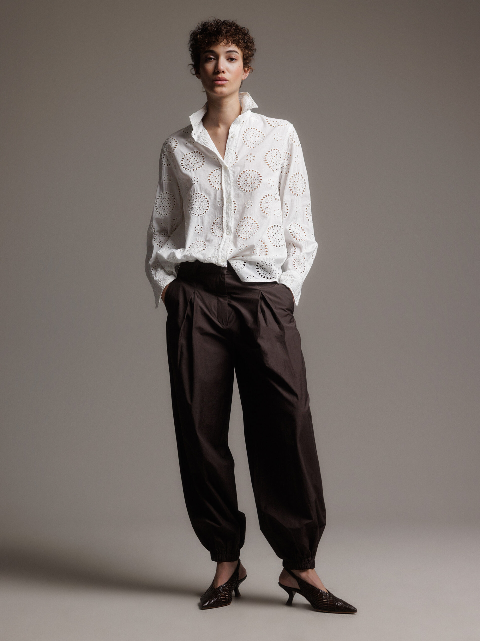 CAMBIO Hose Damen (789 D BRAUN)