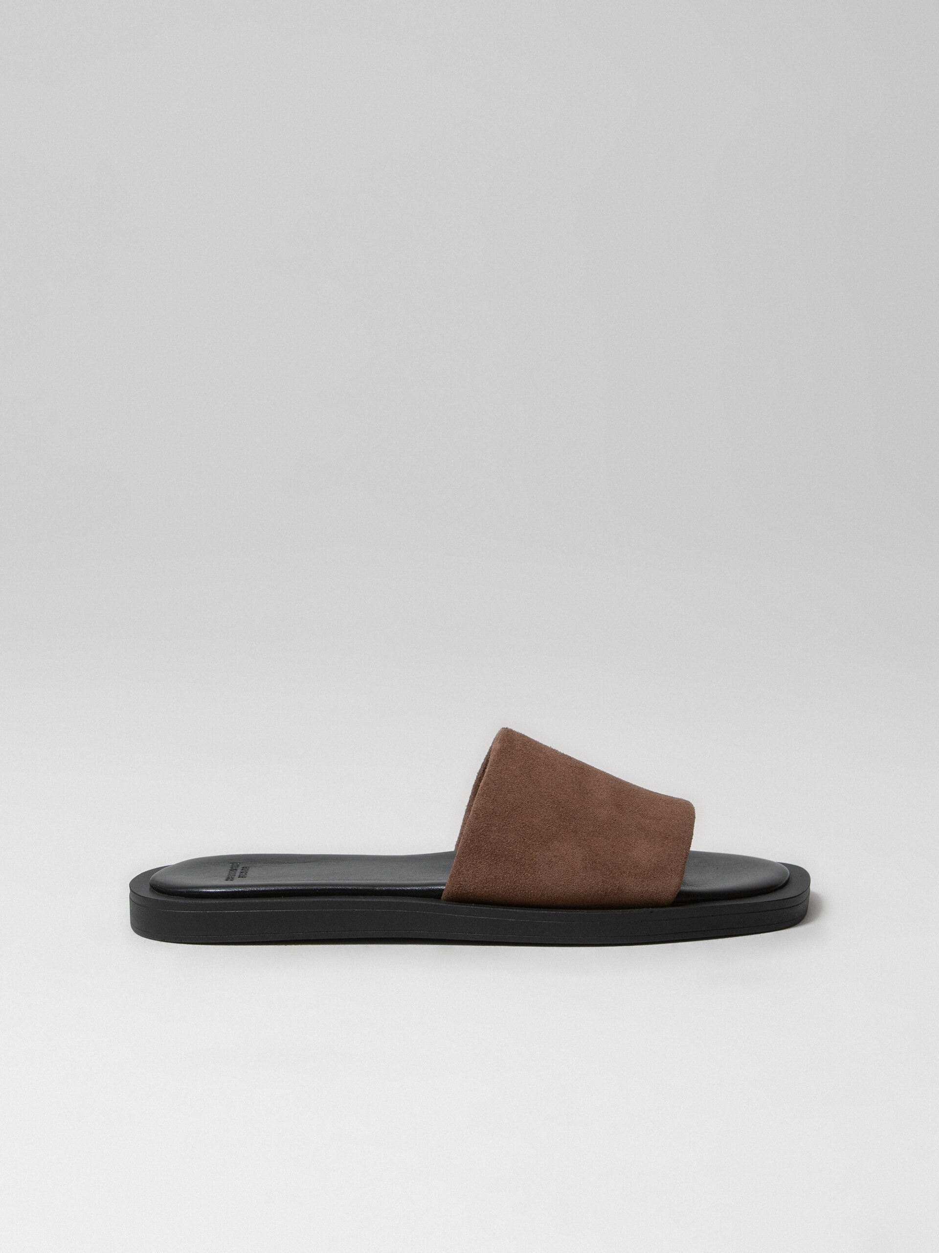 COPENHAGEN Sandalen aus Veloursleder Damen (MOKKA)