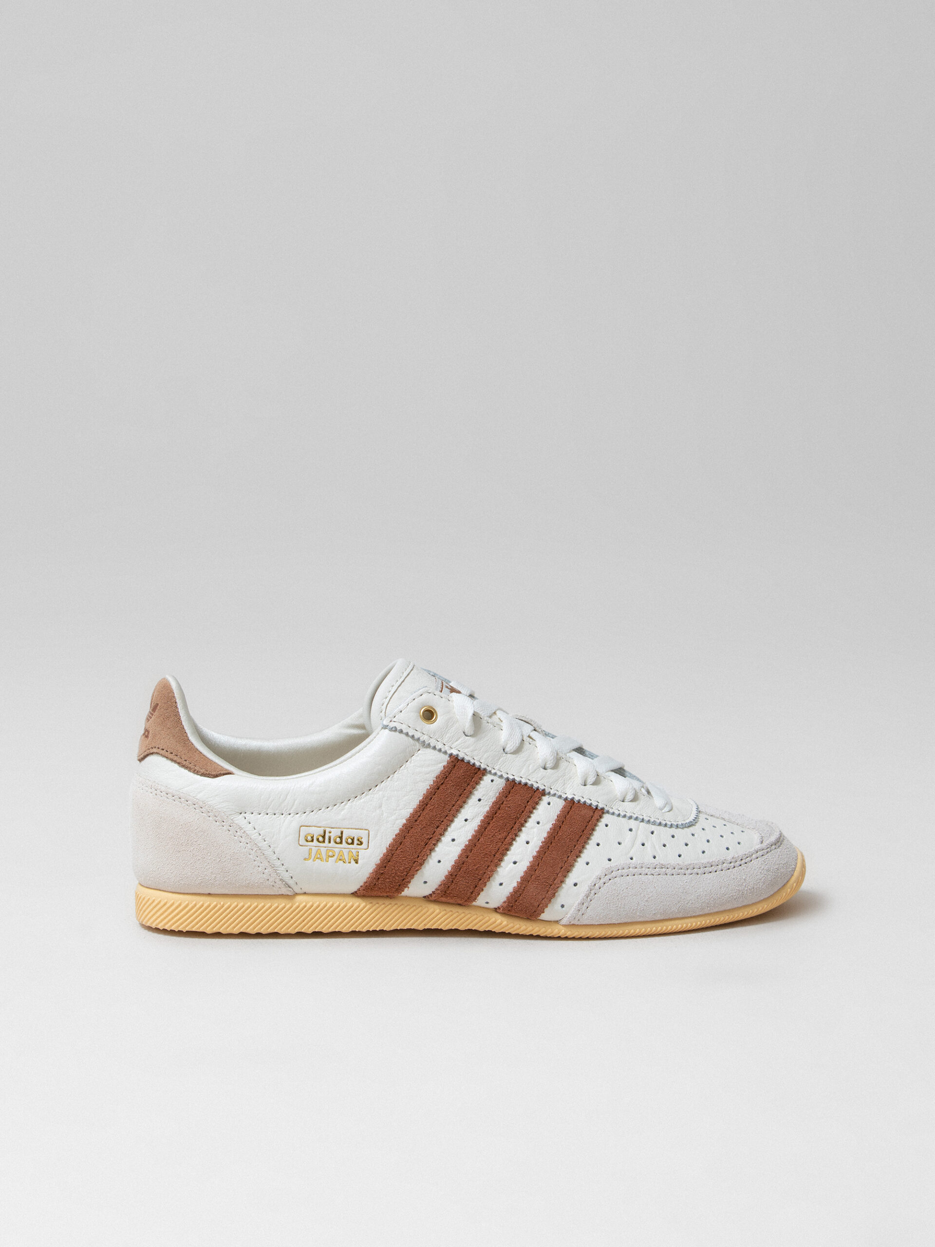 ADIDAS Sneaker aus Leder Damen (IH1600 CREME/BROWN)