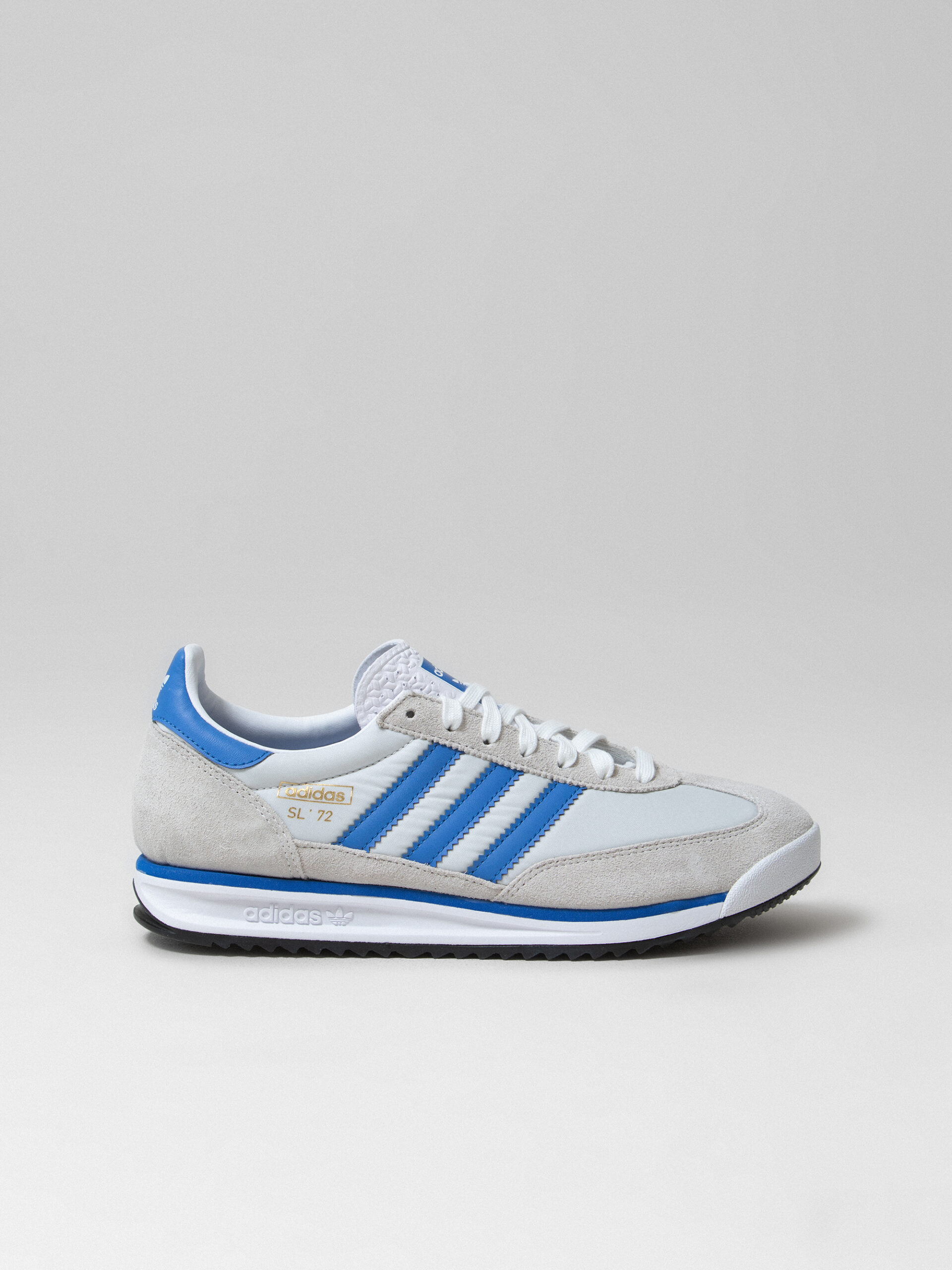 ADIDAS Sneaker mit Lederapplikationen Herren (JQ9791 WHITE/BLUE)