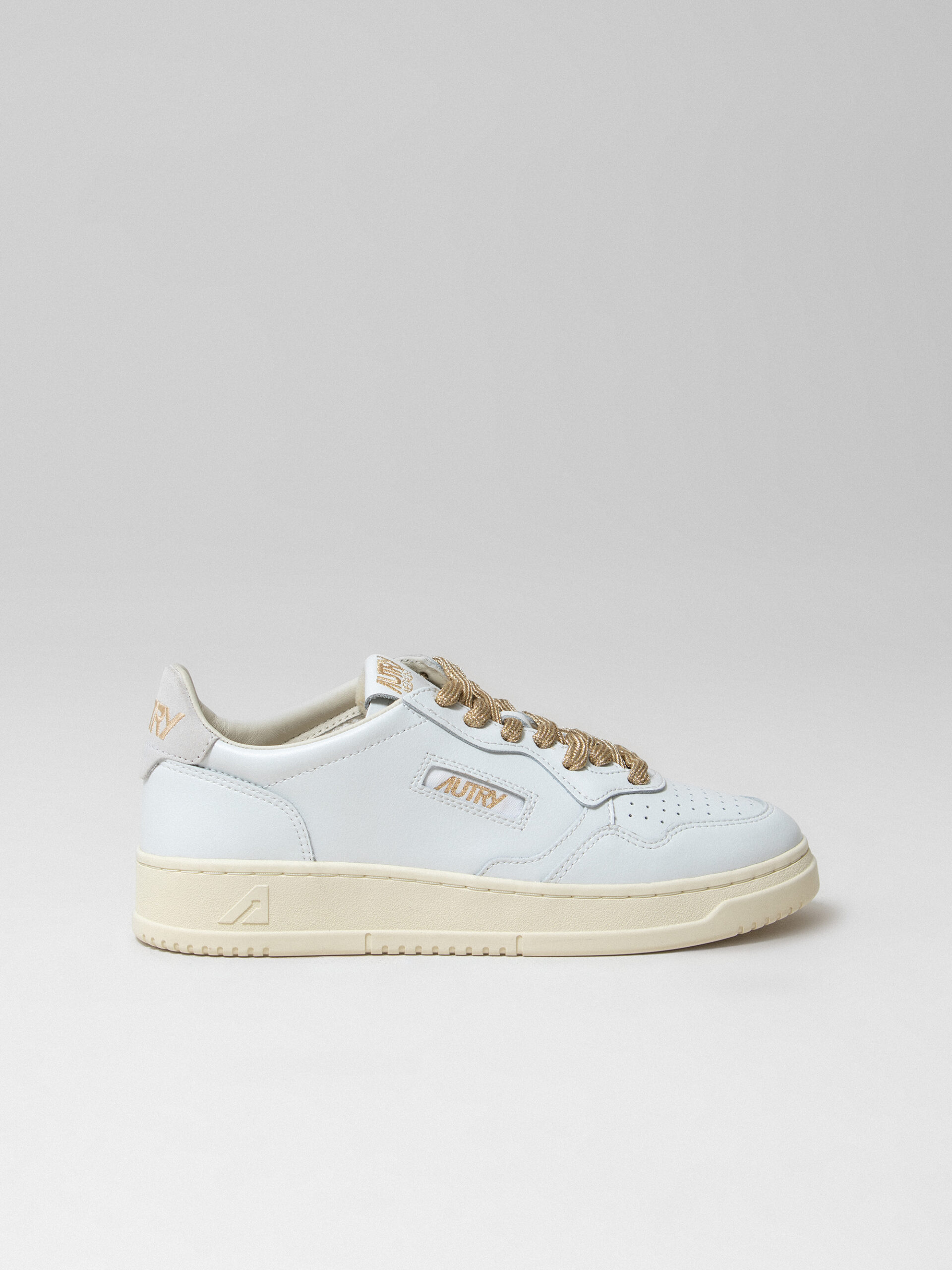 AUTRY Sneaker aus Leder Damen (SW01 WHITE BEIGE)