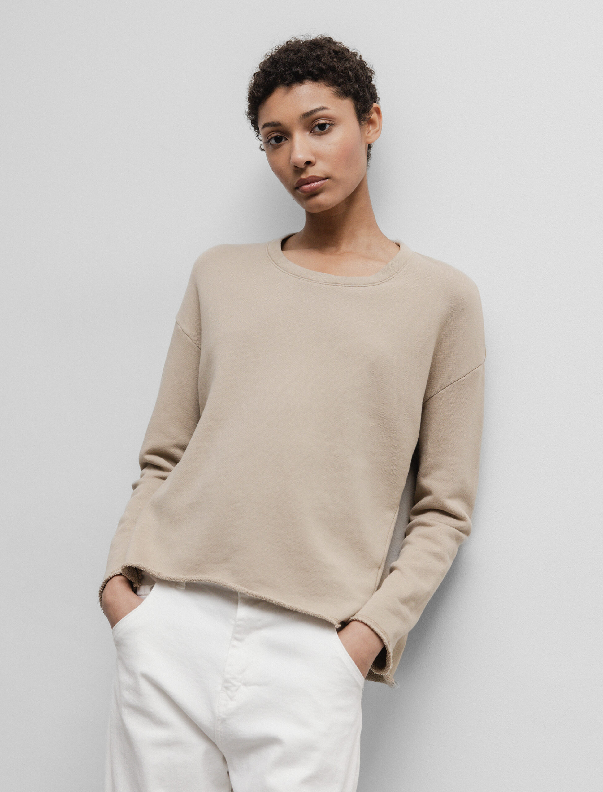 DANIELS Sweatshirt Damen (CAMEL)