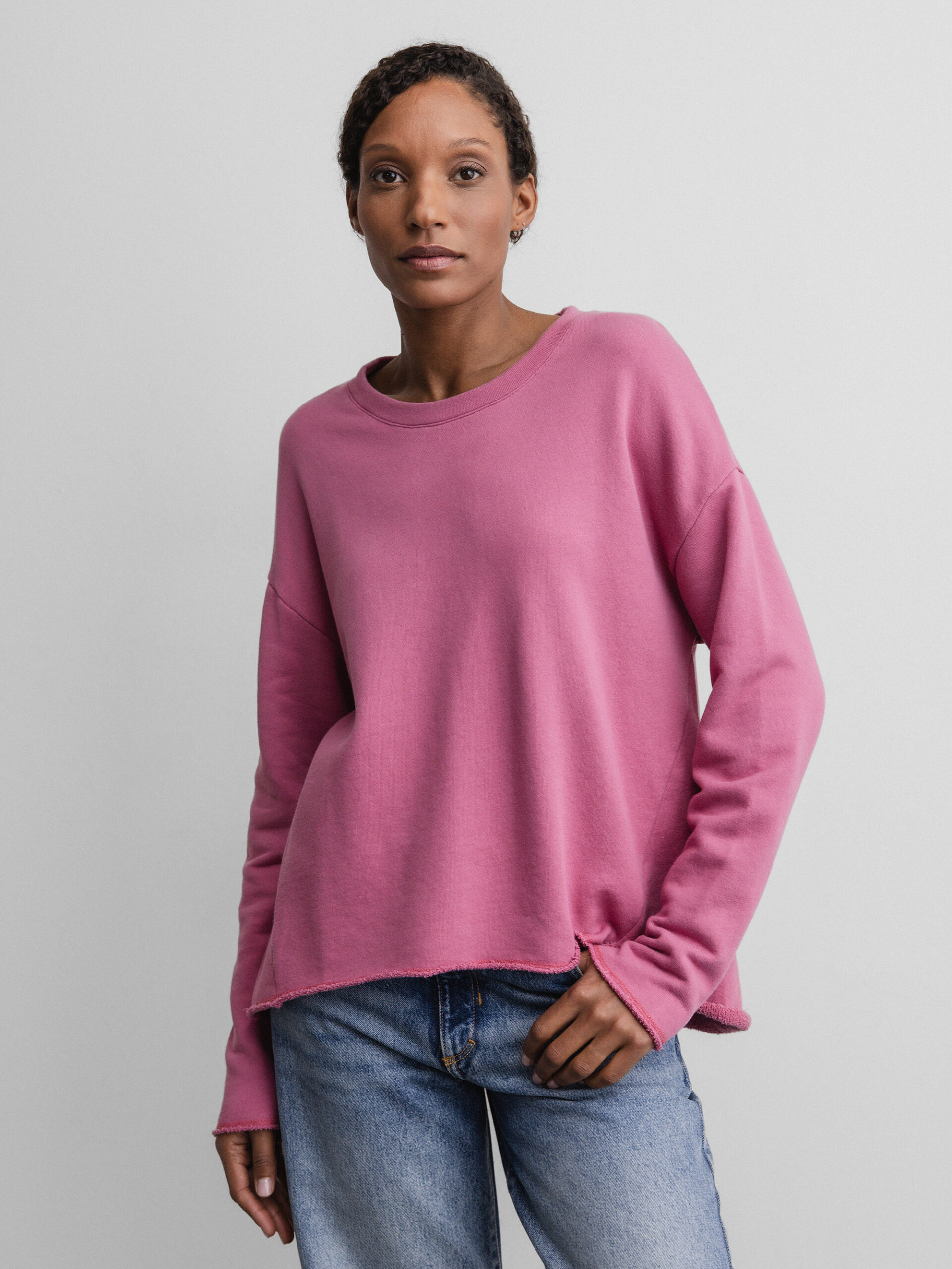 DANIELS Sweatshirt Damen (BERRY)