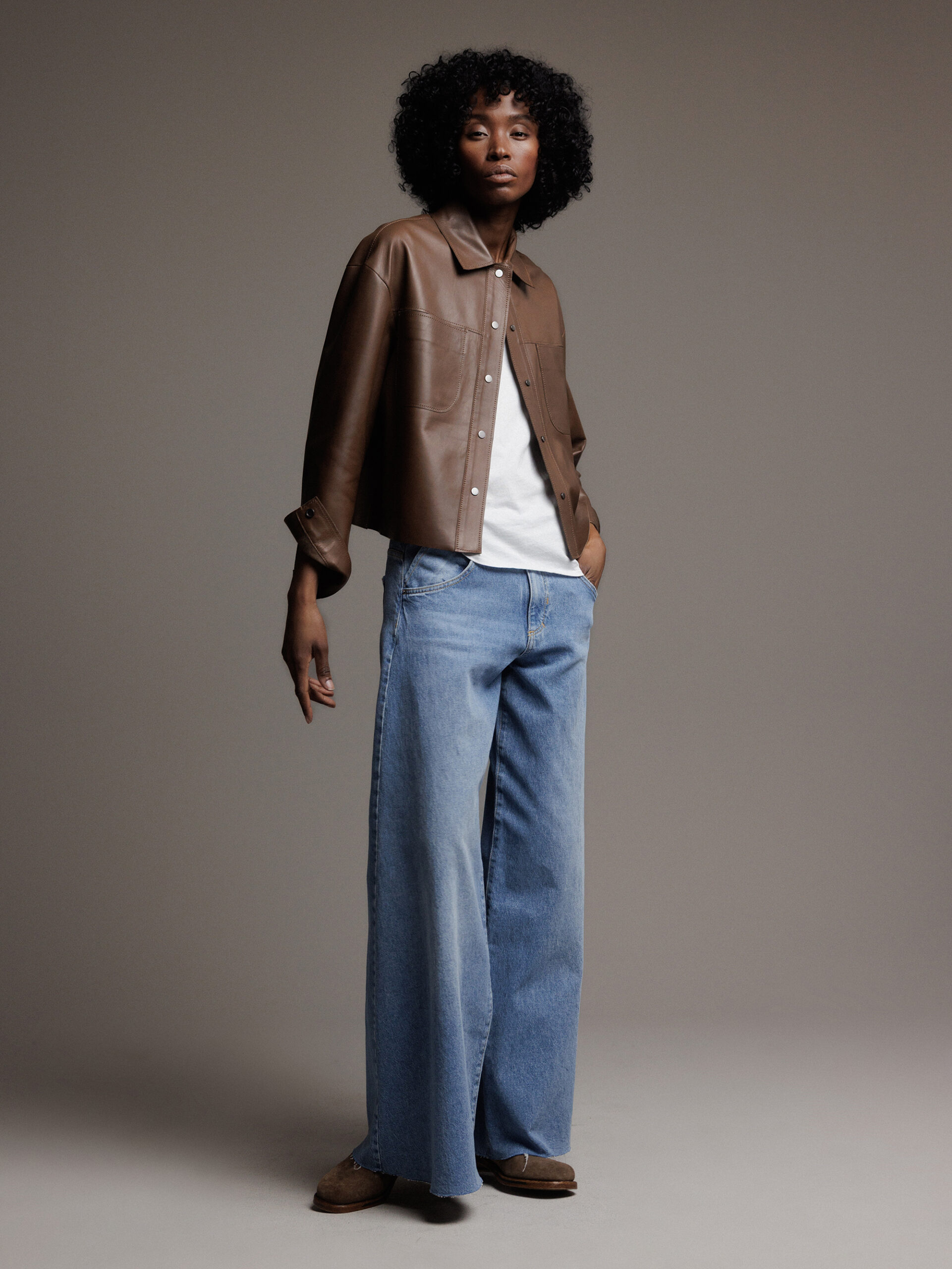 SALVATORE SANTORO Lederjacke Damen (COOKIE)