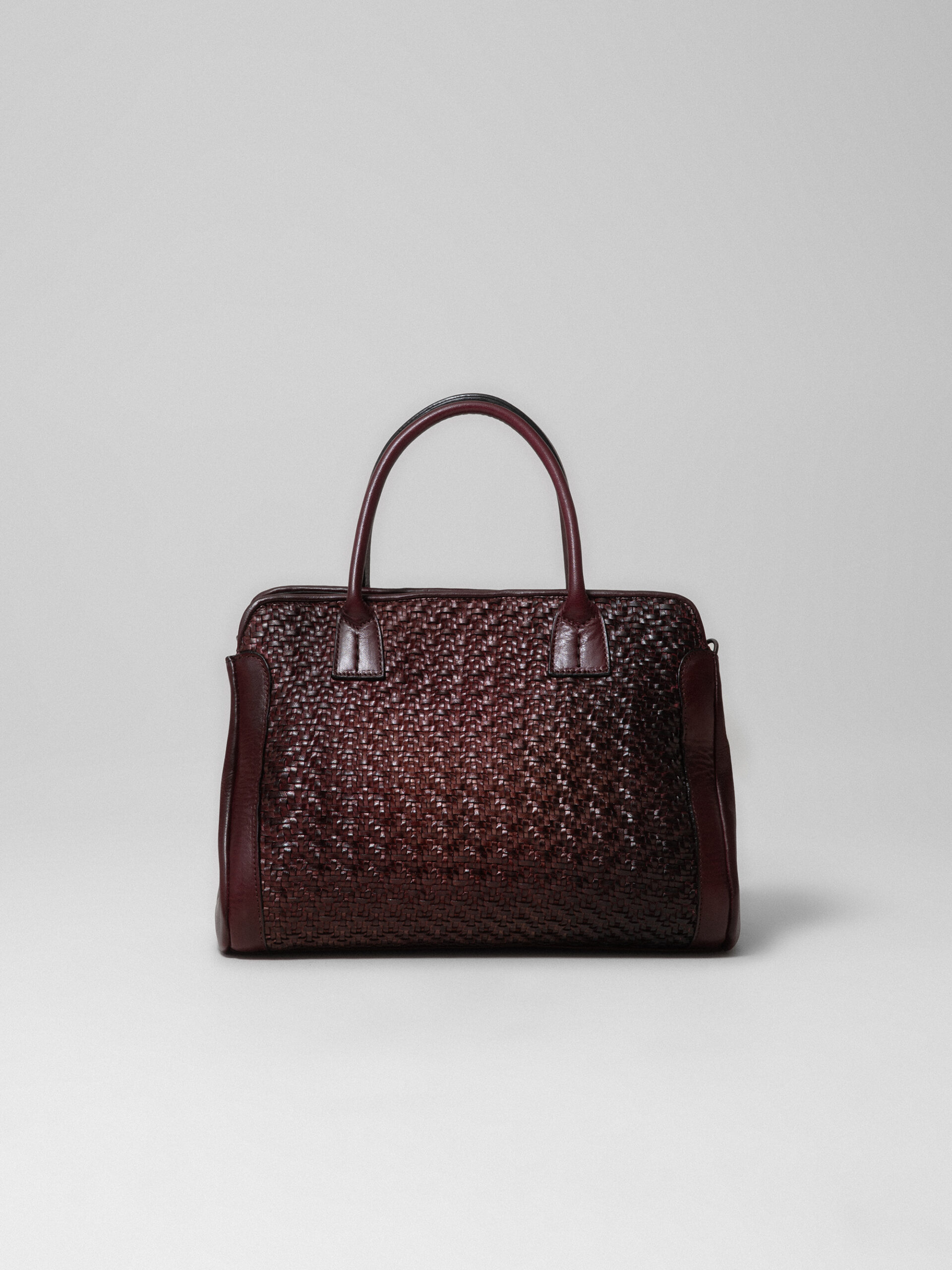 REPTILE'S HOUSE Handtasche aus Leder Damen (BORDEAUX)