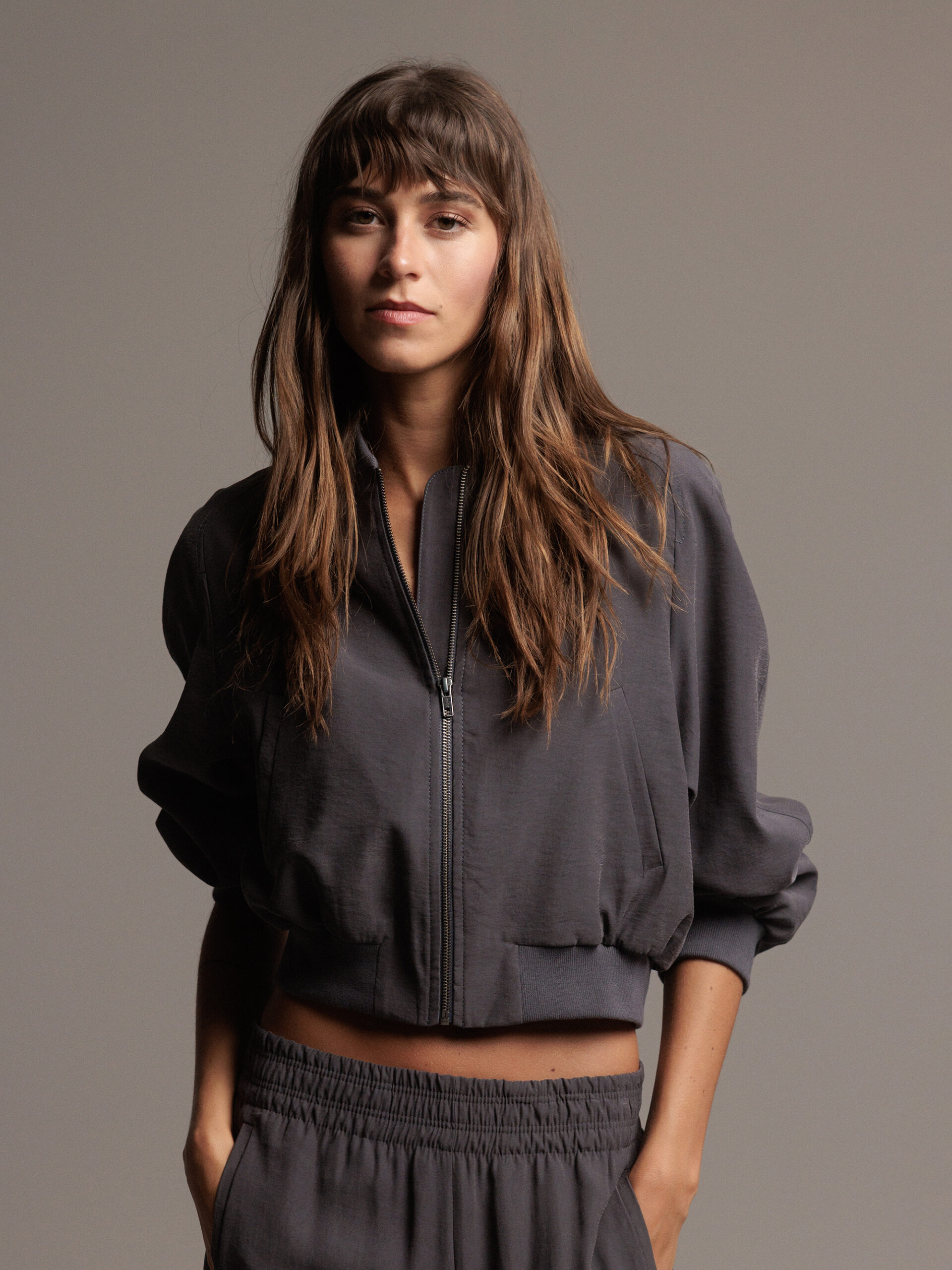 DRYKORN Bomberjacke Damen (6203 ANTHRA)